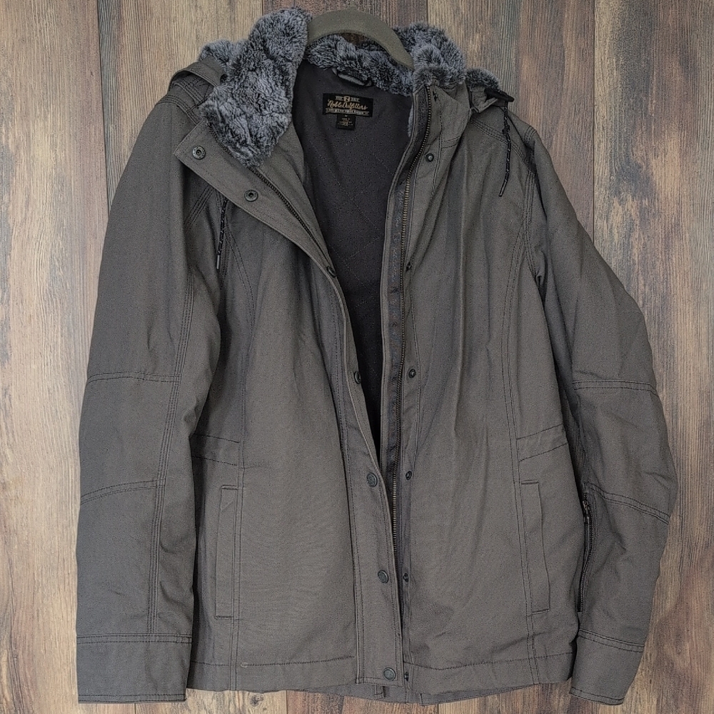 Noble Outfitters Women’s Gray FullFlexx Canvas Jacket 1X P136